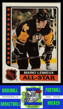 Load image into Gallery viewer, 1986 Topps #9 Mario Lemieux Sticker Inserts EX
