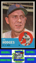 Load image into Gallery viewer, 1963 Topps #245 Gil Hodges EX