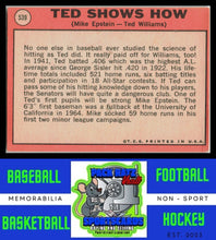Load image into Gallery viewer, 1969 Topps #539 Ted Shows How CPC VG