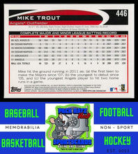 Load image into Gallery viewer, 2012 Mike Trout Topps #446     