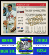 Load image into Gallery viewer, 1994 Score #366 John Smoltz Gold Rush NM/M