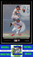 Load image into Gallery viewer, 1993 Pinnacle #5 Carlos Baerga / Delino DeShields Team NM/M