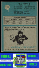 Load image into Gallery viewer, 1964 Philadelphia #124 Y.A. Tittle VG/EX