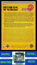 Load image into Gallery viewer, 1997 Collector's Choice #B12 Michael Jordan 3/23; 2,250 W MJ Bullseye NM/M