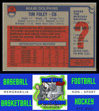 Load image into Gallery viewer, 1976 Topps #72 Tim Foley VG+