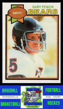 Load image into Gallery viewer, 1979 Topps #92 Gary Fencik VG+