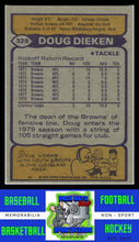 Load image into Gallery viewer, 1979 Topps #329 Doug Dieken VG+