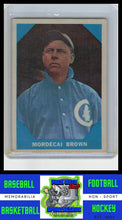 Load image into Gallery viewer, 1960 Fleer Baseball Greats #9 Mordecai Brown VG+