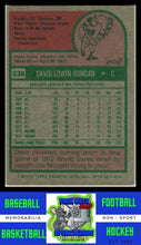 Load image into Gallery viewer, 1975 Topps #238 Dave Duncan VG
