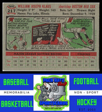 Load image into Gallery viewer, 1956 Topps #217 Billy Klaus VG