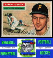 Load image into Gallery viewer, 1956 Topps #65b Johnny O'Brien Gray Back VG